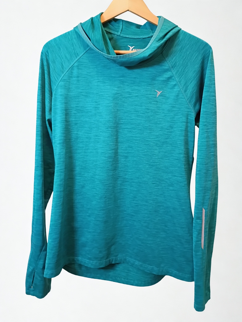 Old Navy Active Hoodie Womens L Funnel Neck Hooded Running Walking Go Dry